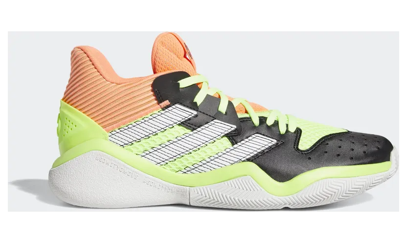 adidas Harden Stepback Core Black Signal Coral