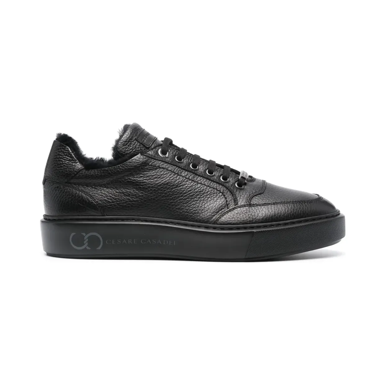 Casadei Cervo leren “Black” (37708MCERV)