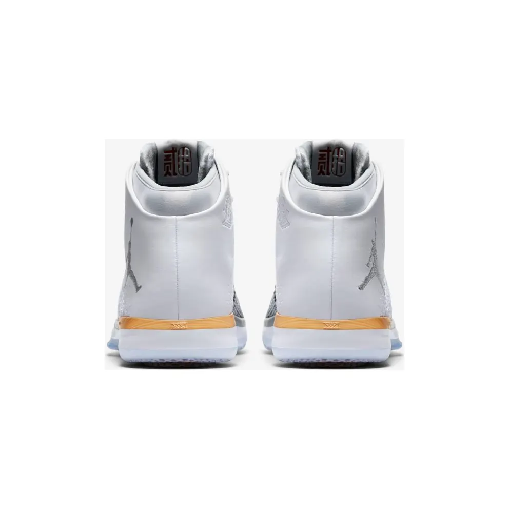 Jordan XXX1 Chinese New Year White/Wolf Grey-Blac (885429-103)