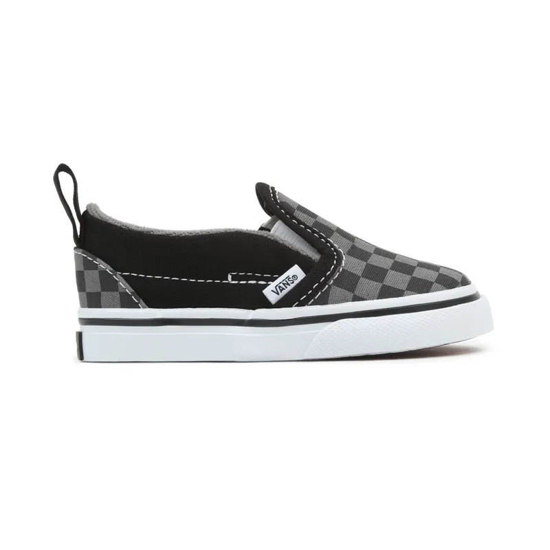 VANS Checkerboard Slip-on Velcro Peuterschoenen Black (VN0A3488EO0)