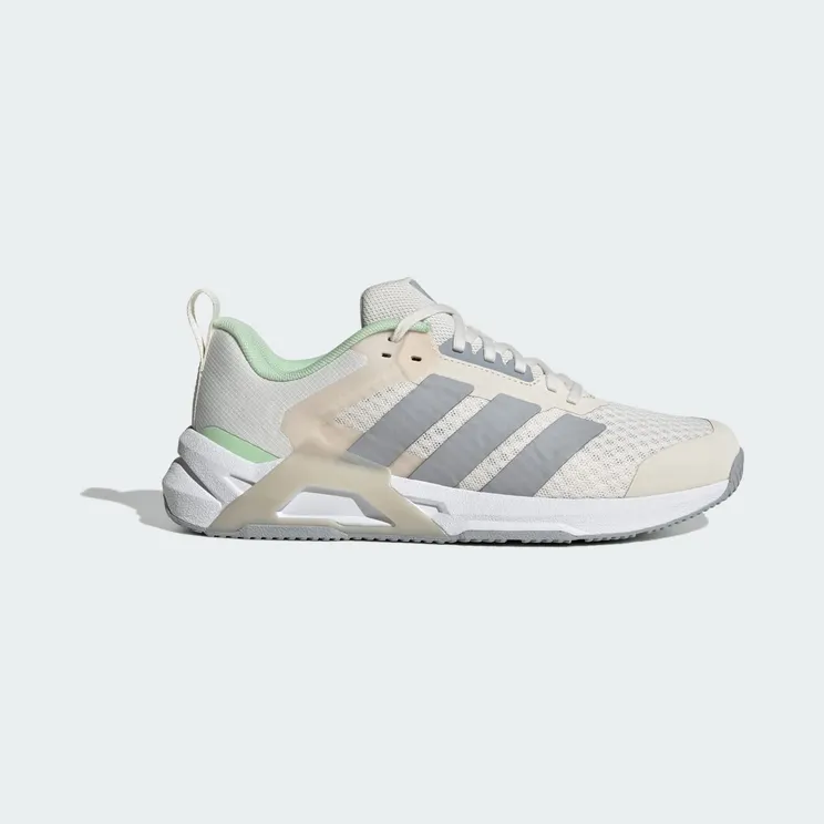 Adidas Dropset Control Trainingsschoenen Chalk White / Halo Silver / Lime Burst (JS3123)