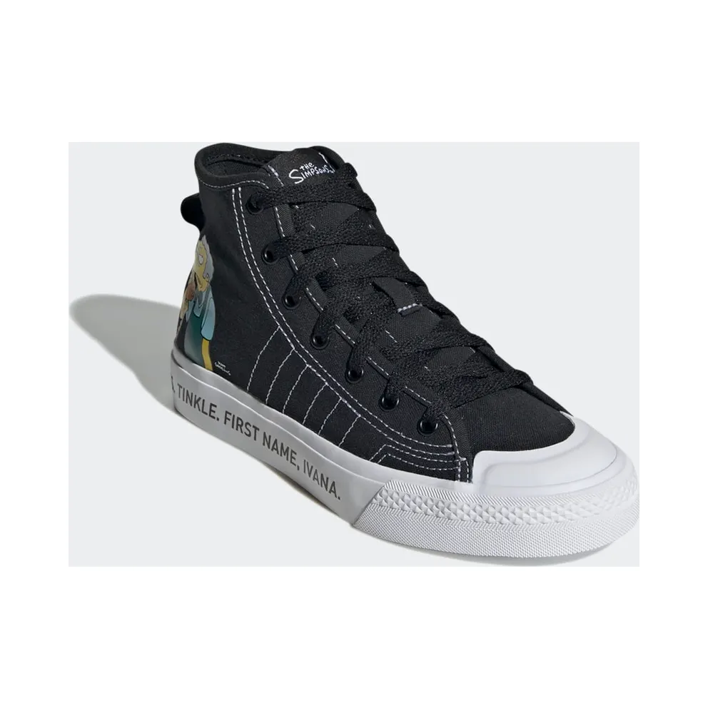 Adidas Nizza Hi RF Core Black / Core Black / Cloud White (GZ3538)