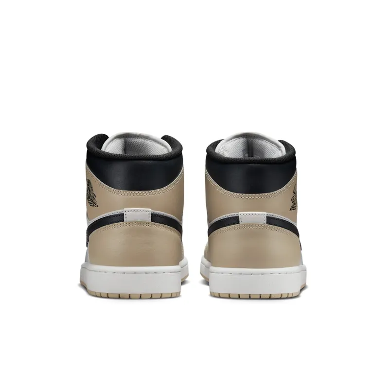 Jordan 1 Mid Summit White Off Noir Rattan (DQ8426-153)