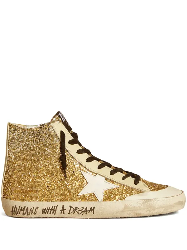 Golden Goose Francy Penstar sneakers – Gold (GWF00114F006597)
