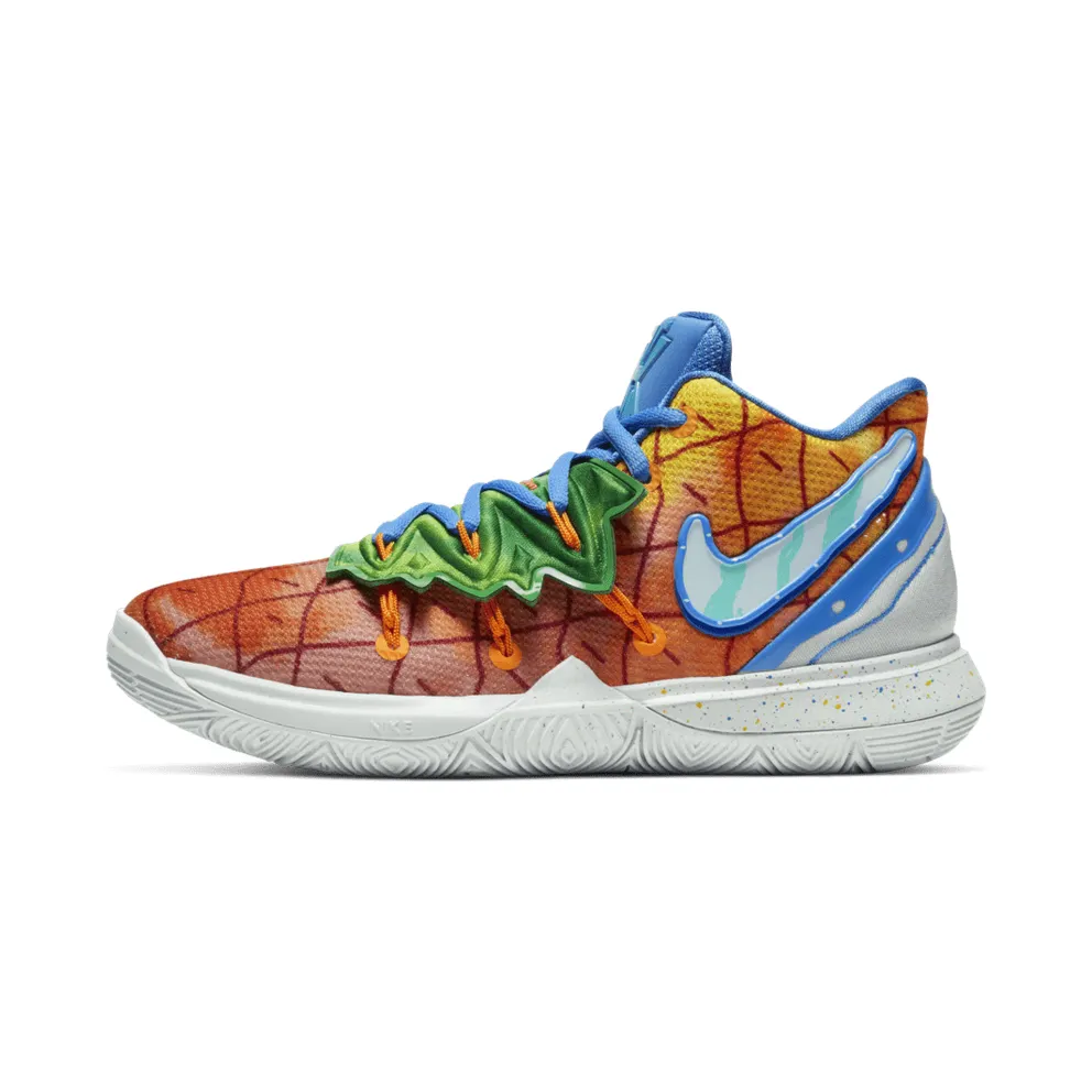 Nike Kyrie 5 Spongebob Pineapple House (GS) Orange/Green-Blue (CJ7227-800)