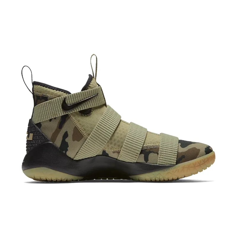 Nike LeBron Zoom Soldier 11 Camo Neutral Olive/Hazel Rush-Sequoia (897644-200)