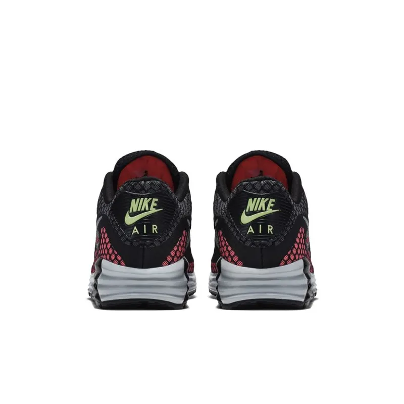 Nike Air Max Lunar 90 Black Silver Hot Lava (724078-002)