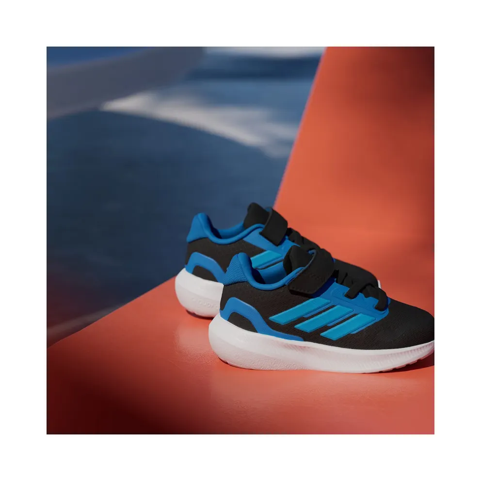 adidas Runfalcon 5 Shoes Kids “Core Black / Lucid Aquamarine / Lucid Ray Blue” (IH6865)