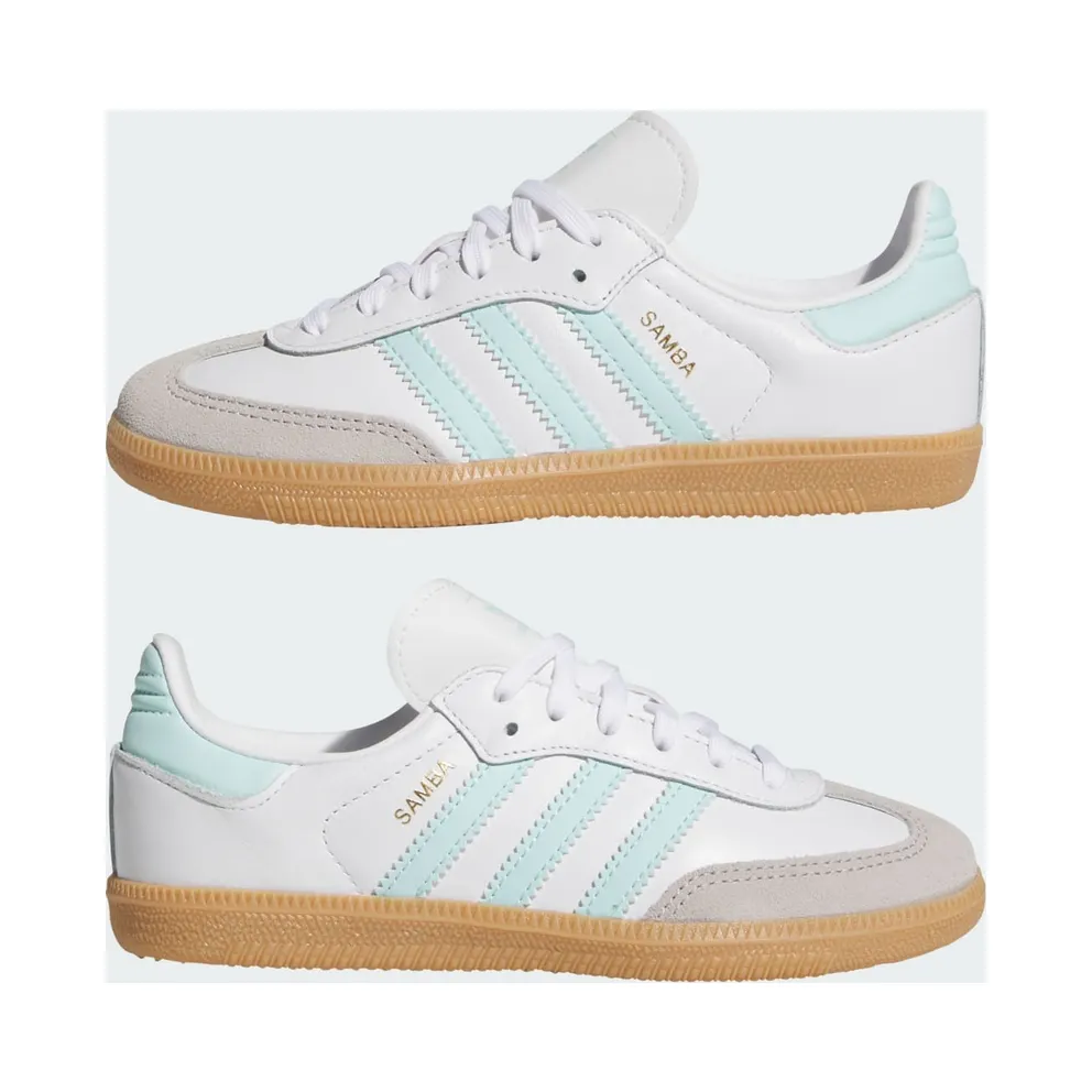 adidas Samba OG Cloud White Semi Flash Aqua Gum (JP5485)