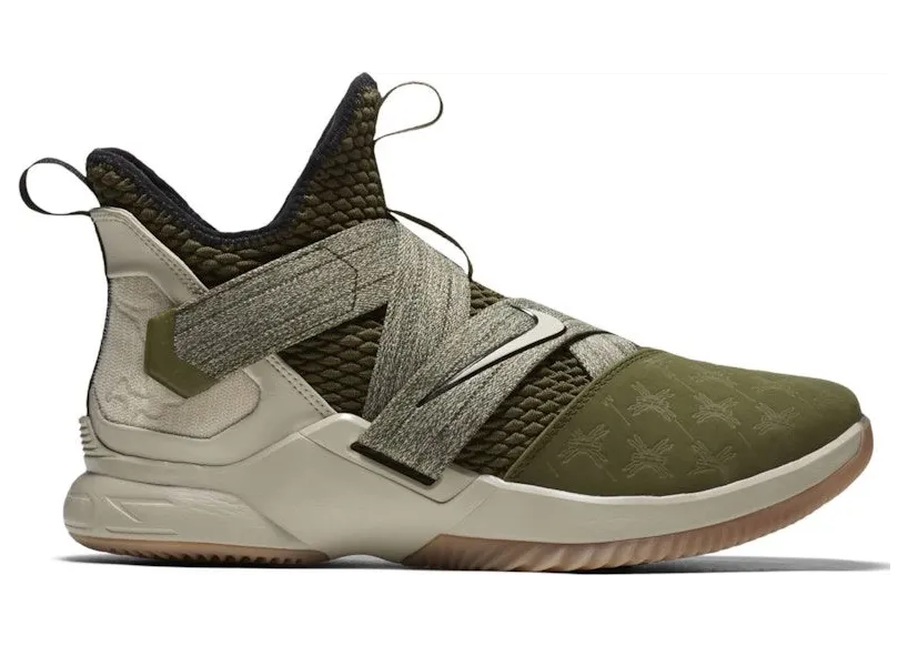 Nike LeBron Solder 12 EP Olive Canvas (AO4053-300)