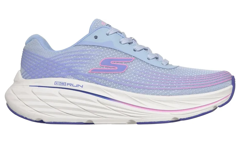 Skechers Max Cushioning Elite 3 – Valares Sneaker Licht Blauw/Roze