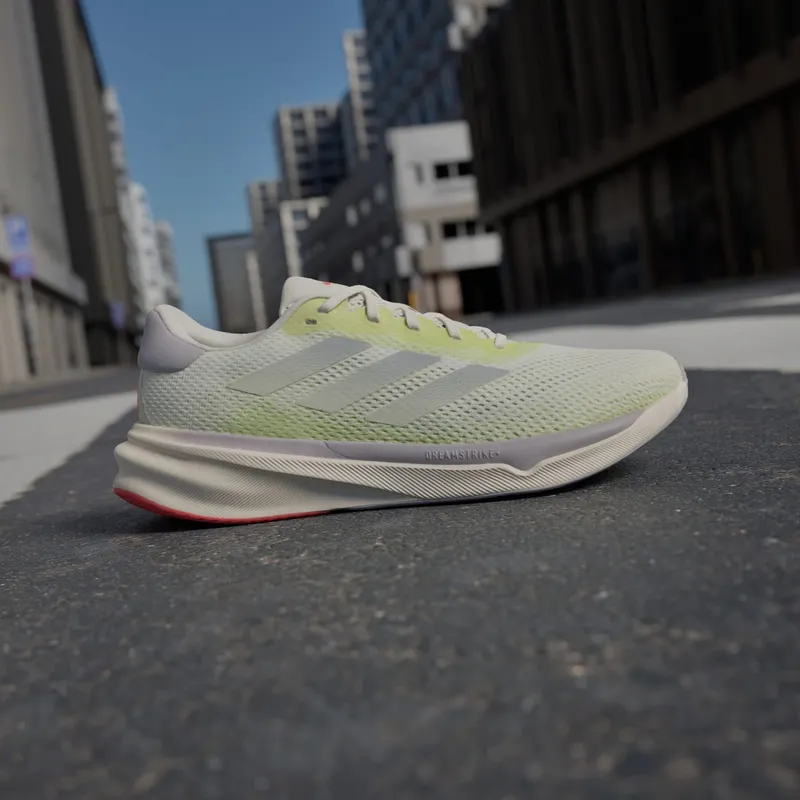 adidas Supernova Stride Off White Silver Metallic Pulse Lime (IE8181)