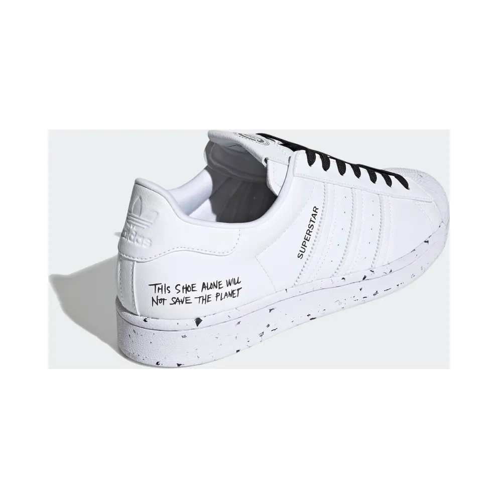 adidas Superstar Clean Classics White Black Cloud White/Cloud White/Core Black (FW2293)