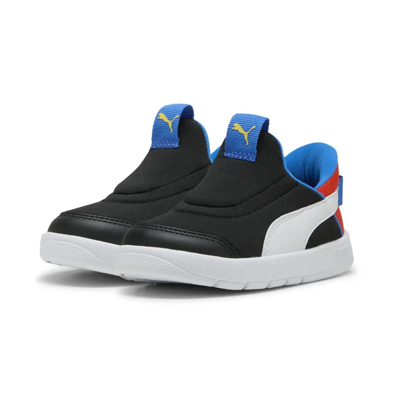Puma Courtflex v3 SLIPTECH™ “Puma Black / Puma White / Redmazing” (399735_01)