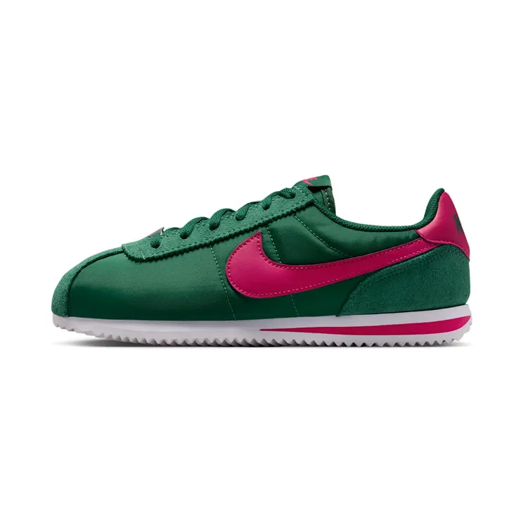 Nike Cortez Textile “Gorge Green / White / Wild Cherry” (IH7654-300)