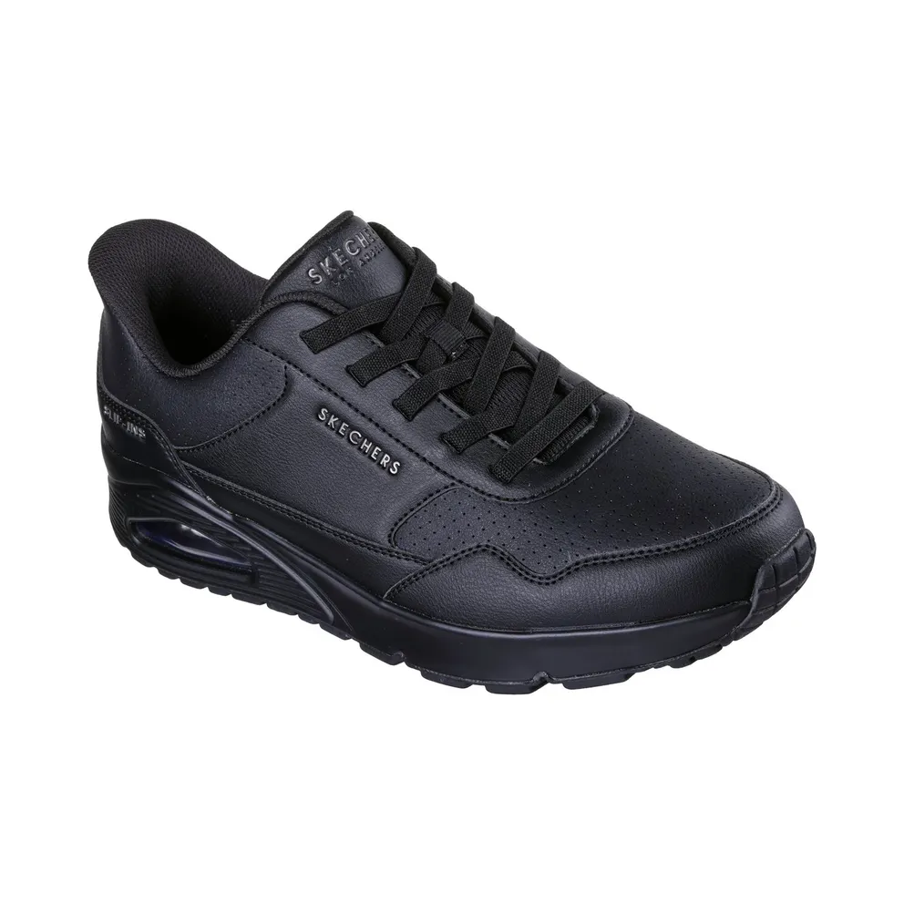 Skechers Slip-ins: UNO – Banksia Luxe Sneaker Black