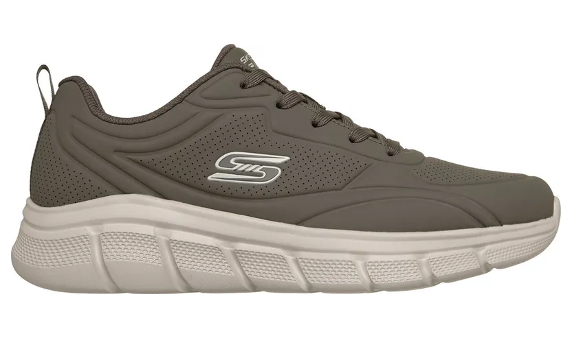 Skechers BOBS Sport B Flex – Arctic Edge Sneaker Donker Taupe