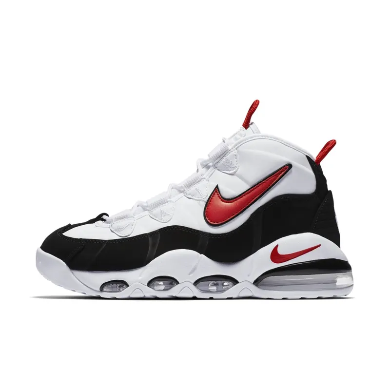 Nike Air Max Uptempo 95 White Red Black White/University Red-Black (CK0892-101)