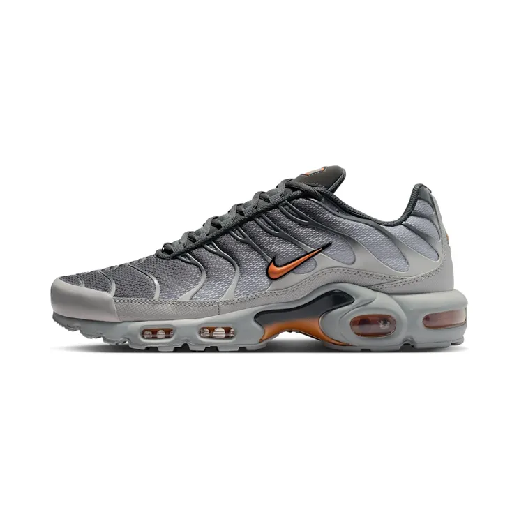 Nike Air Max Plus “Light Smoke Grey / Dark Smoke Grey / Hot Curry” (DM0032-037)