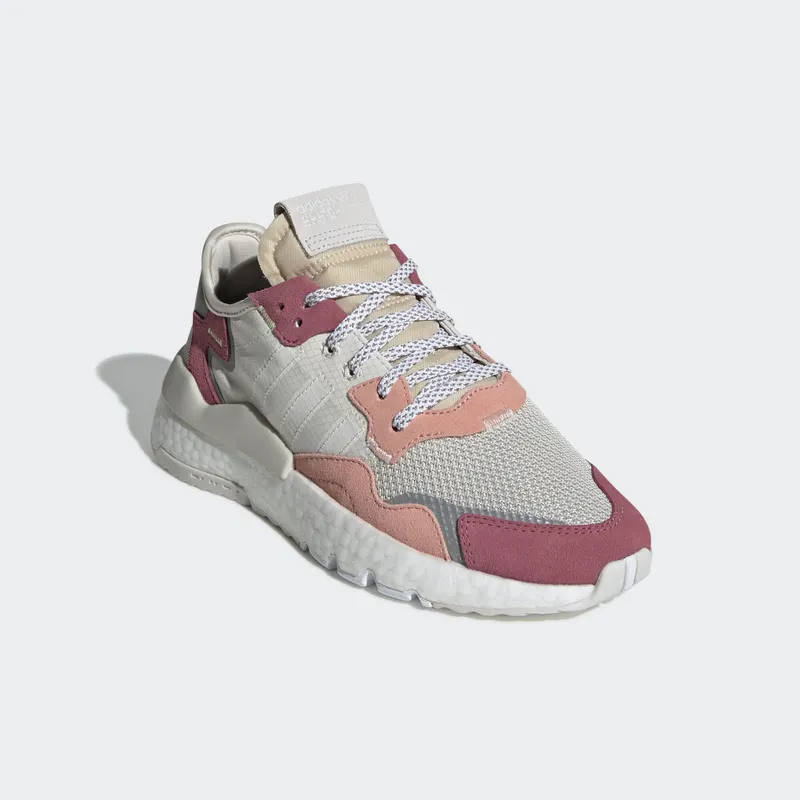 adidas Nite Jogger White Trace Pink (W) Raw White/Cloud White/Trace Pink (DA8666)