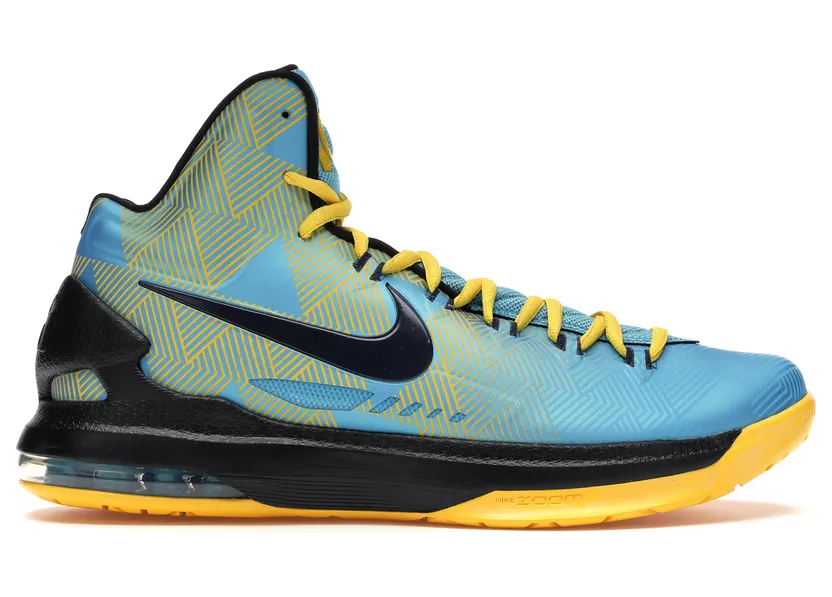 Nike KD 5 ‘N7’ Dark Turquoise/Blackend Blue-Black-Varsity Maize (599294-447)