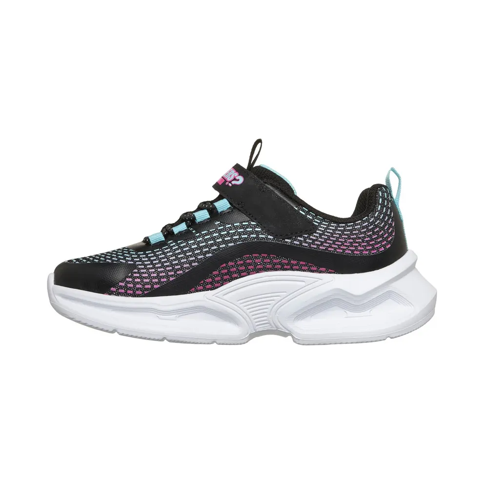 Skechers S-Lights: Kinetic-Lights “Where’s My ? Sneaker Black” (303728LBKMT)