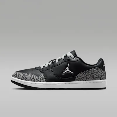Nike Jordan Court Connect Low SE “Black/Light Smoke Grey/Dark Grey/White” (IV6515-010)