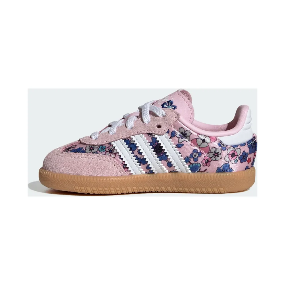 Adidas ADIDAS LIBERTY LONDON SAMBA OG COMFORT CLOSURE ELASTIC LACE Clear Pink / Cloud White / Gum (JQ2006)