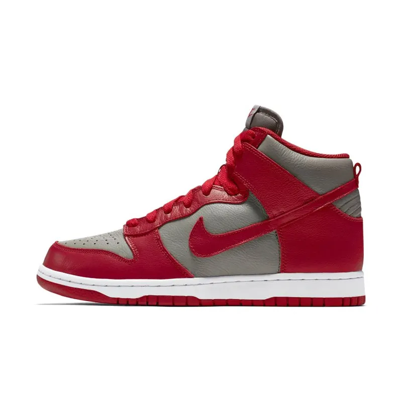 Nike Dunk High UNLV Soft Grey/University Red (850477-001)