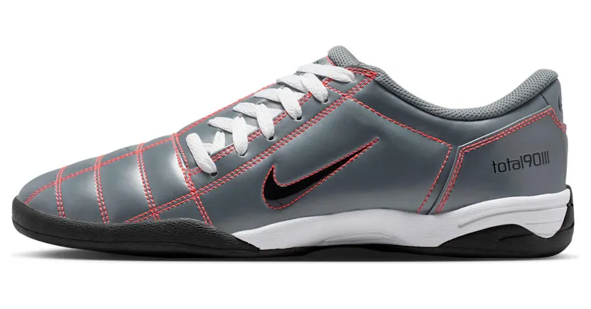 Nike Total 90 III “Smoke Grey / Bright Crimson” (HQ2851-003)