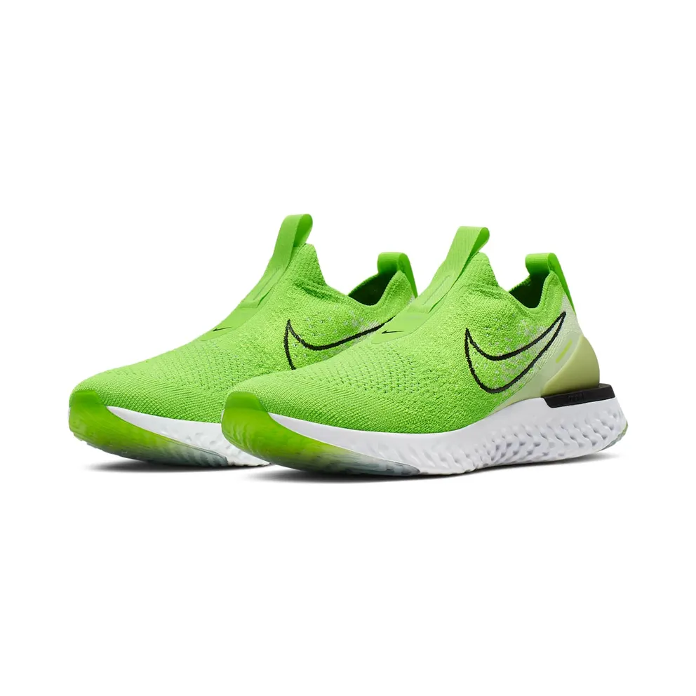 Nike Epic Phantom React Flyknit Electric Green (W) Electric Green/Black-Barely Volt-White (CJ0173-300)