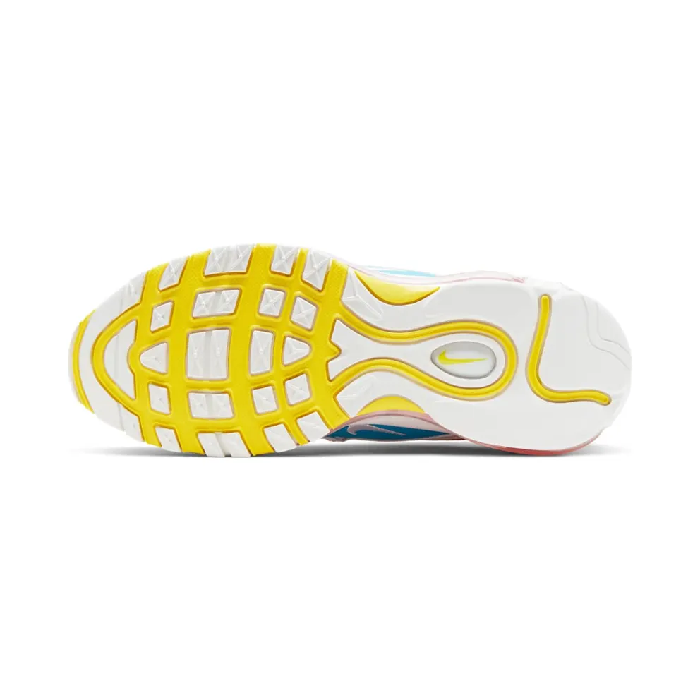 Nike Air Max 97 Summer Pack 2019 (GS) Blue Fury/Team Orange-Opti Yellow-Summit White (CK0052-400)