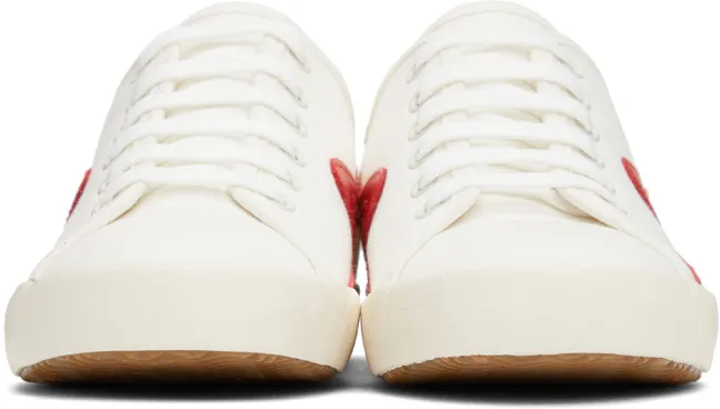 rag & bone Court Low Top “White/Red” (WFF20SF041LH41)