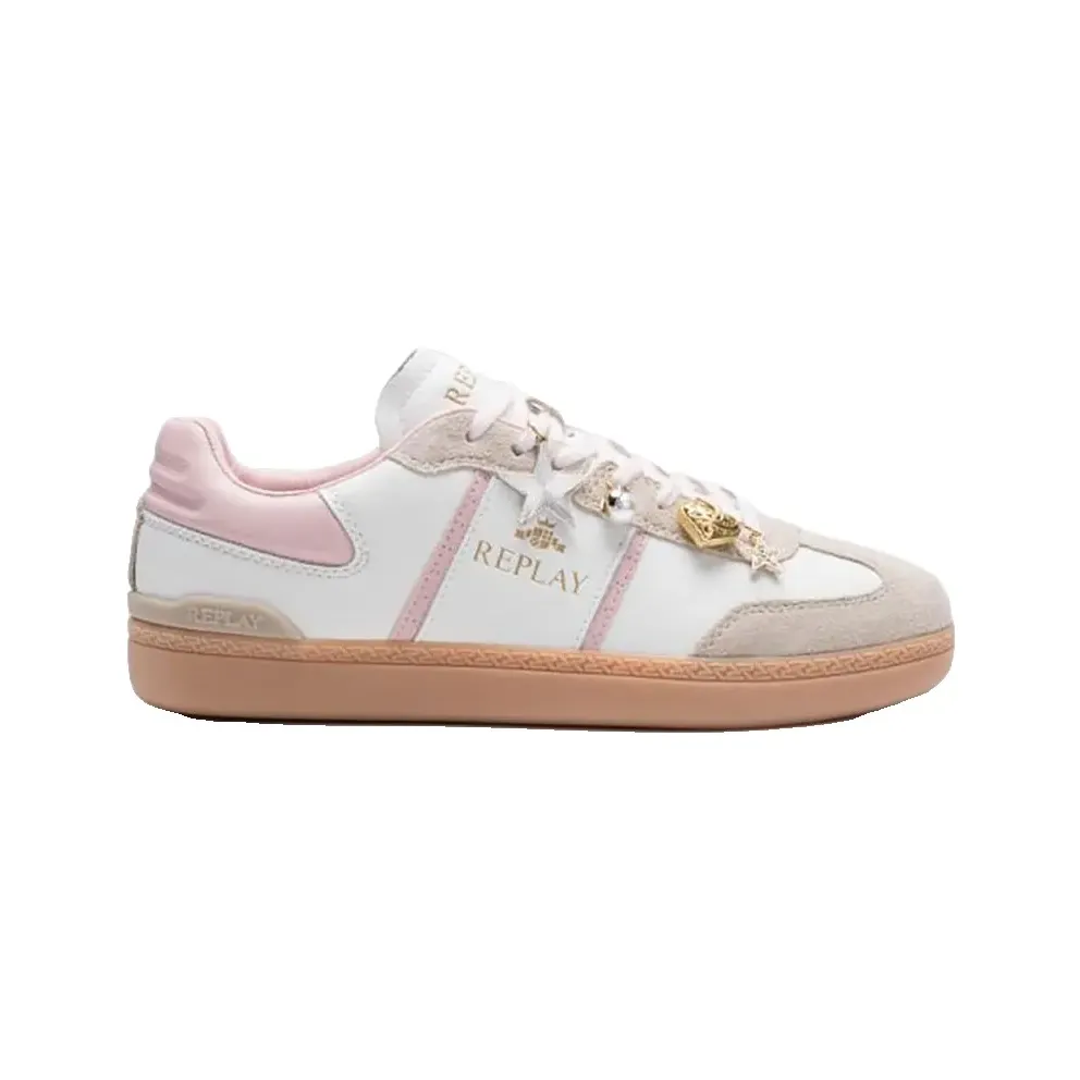 Replay sneaker Beige White (RSD80016L-0934)