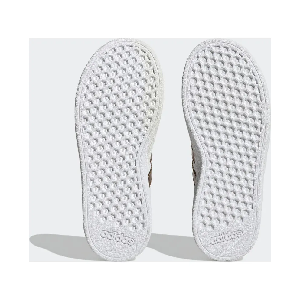 Adidas Grand Court Sustainable Lifestyle Tennis Lace Cloud White / Cloud White / Matte Gold (GY2578)