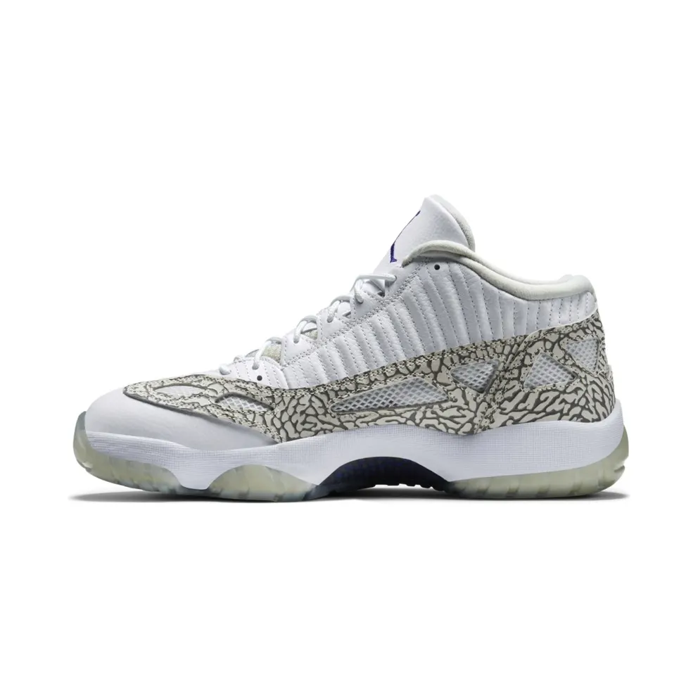 Jordan 11 Retro Low IE Cobalt (2015) White/Cobalt-Zen Grey-Cement Grey (306008-102)