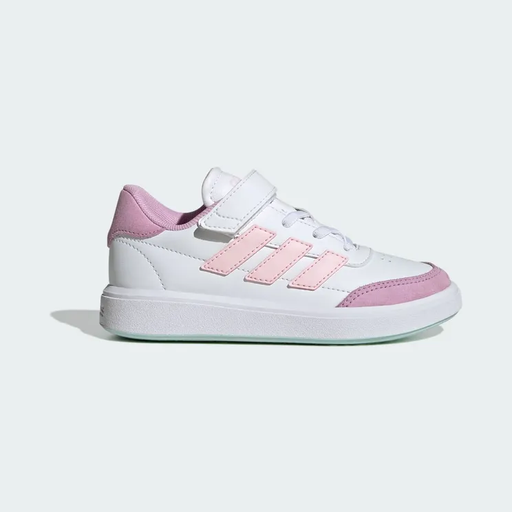 adidas Courtblock “Cloud White / Clear Pink / Bliss Lilac” (JH8570)