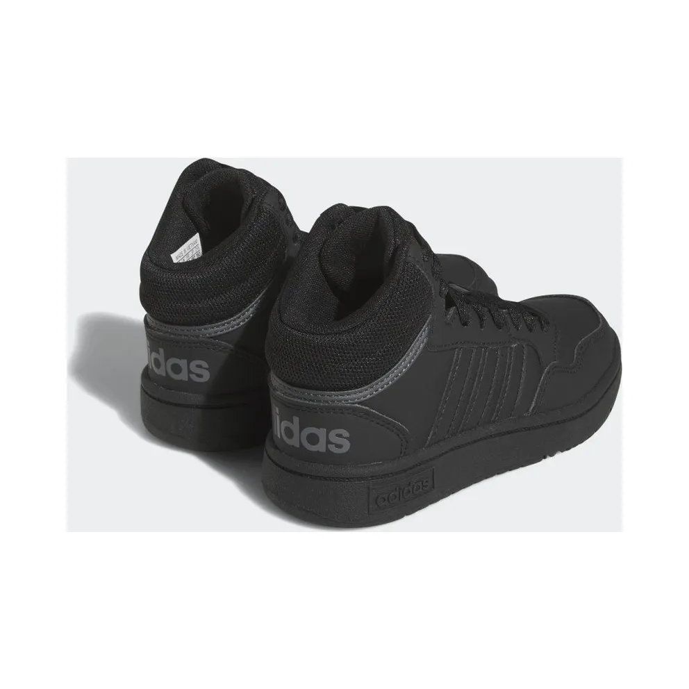 Adidas Hoops Mid Core Black / Core Black / Grey Six (HR0228)