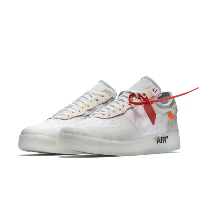 Nike Air Force 1 Low Off-White White/White-Sail (AO4606-100)