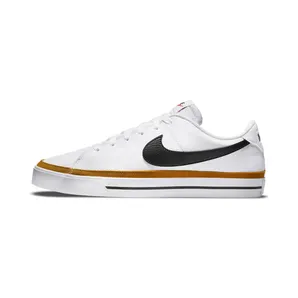 Nike Court Legacyen “White / Desert Ochre / Black” (DH3162-100)