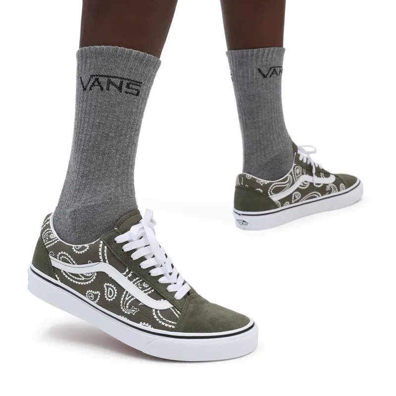 VANS Peace Paisley Old Skool Shoes Green (VN0A5KRFB0F)