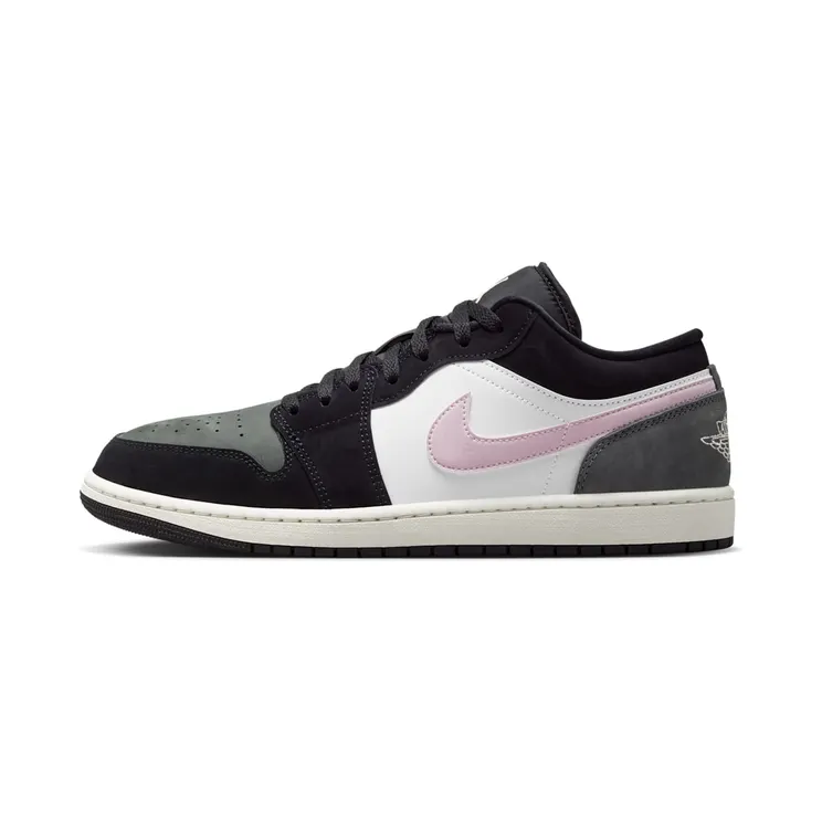 Jordan 1 Low SE Black Iced Carmine – Multicolor “Black / Iron Grey / White / Iced Carmine” (II3788-003)