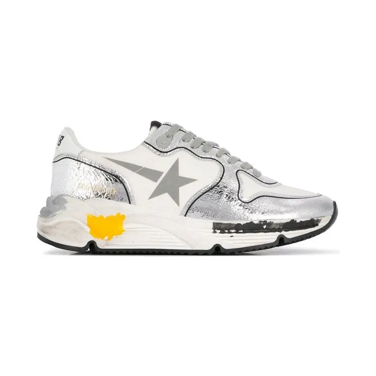 Golden Goose Running Sole Silver (W)