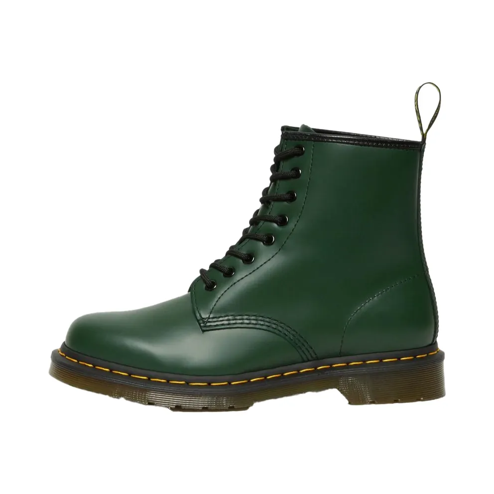 Dr Martens 1460 SMOOTH LEATHER LACE UP BOOTS “Green” (11822207)