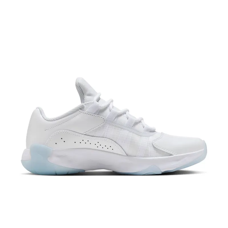Jordan 11 CMFT Low White Ice Blue Football Grey (DV2629-140)