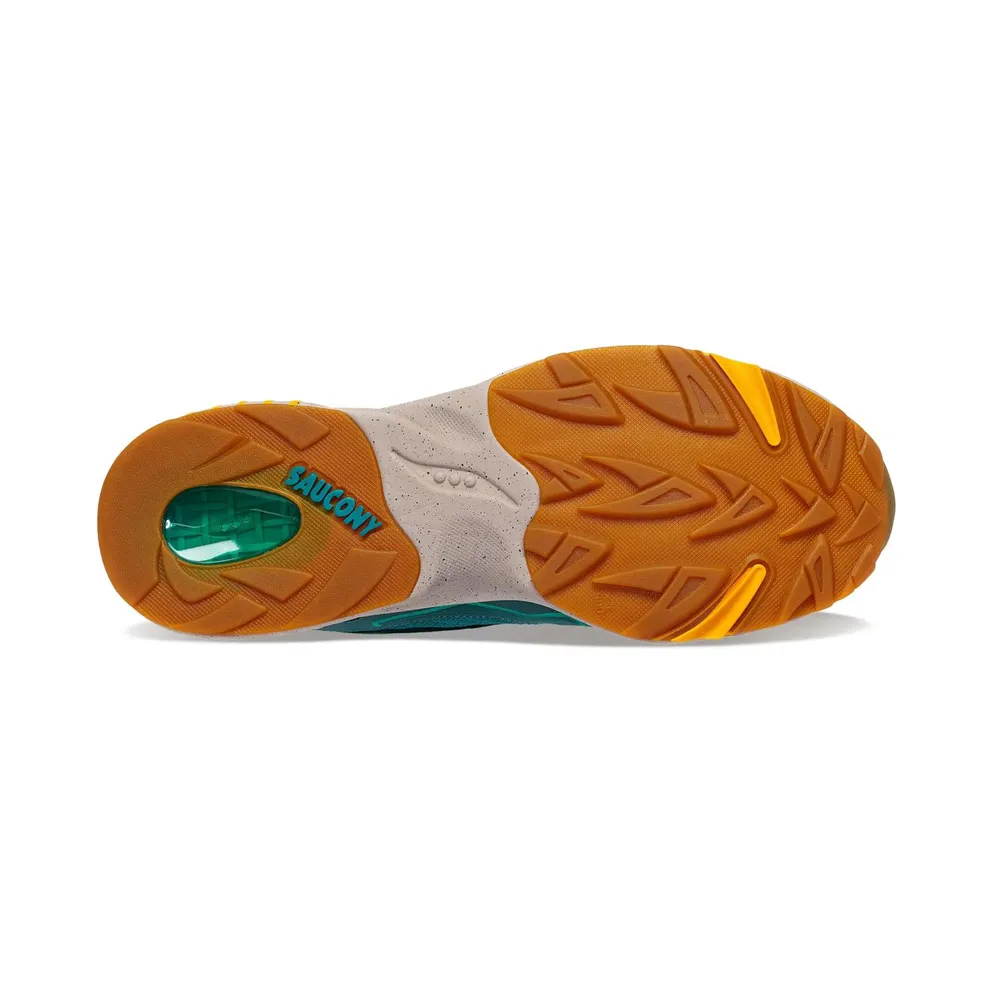 Saucony 3D Grid Hurricane Autumn “Green Orange” (S70670-4)