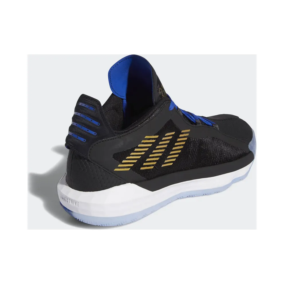 adidas Dame 6 Stone Cold Steve Austin Core Black/Gold Metallic/Team Royal Blue (FU9447)