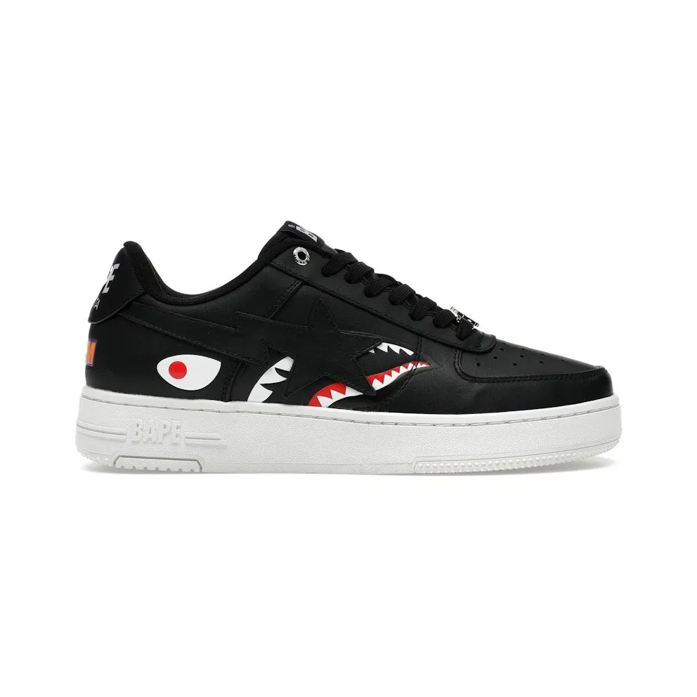 A Bathing Ape Bape Sta Low Shark Pack Black (1K80-191-307-BLK)
