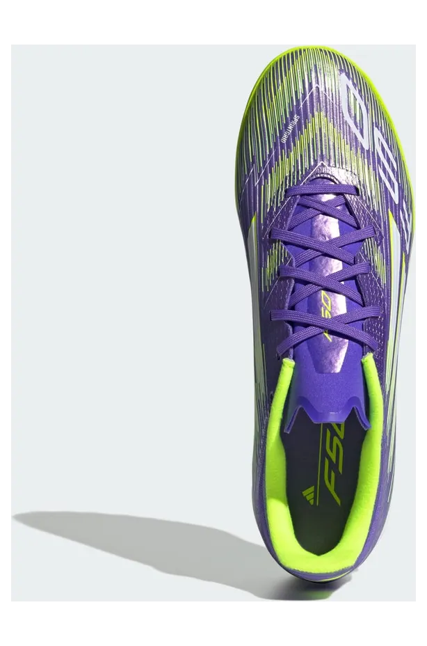 adidas F50 League TF Purple Rush Cloud White Lucid Lemon (JH7724)