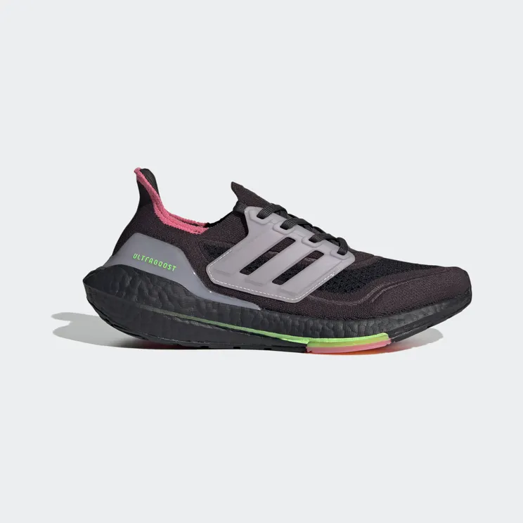adidas Ultraboost 21 Grey Five / Carbon / Ice Purple (S23846)